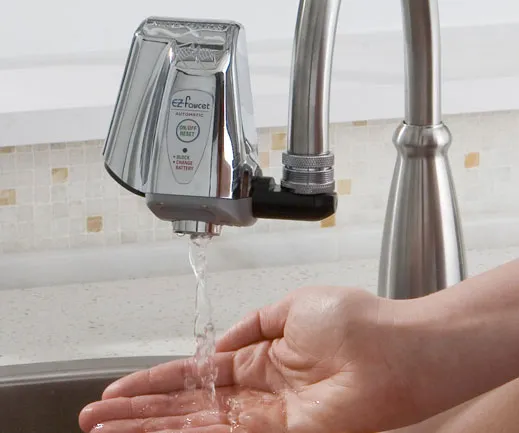 Touch-Free Water Faucet Adapter