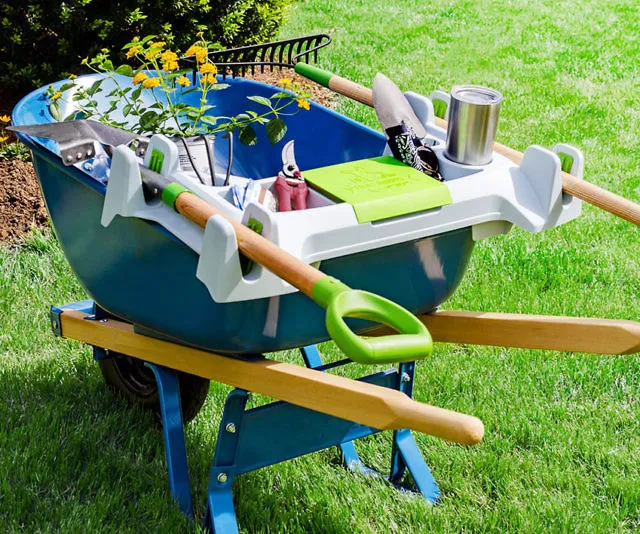 Stay Organized with the Wheelbarrow Garden Tray