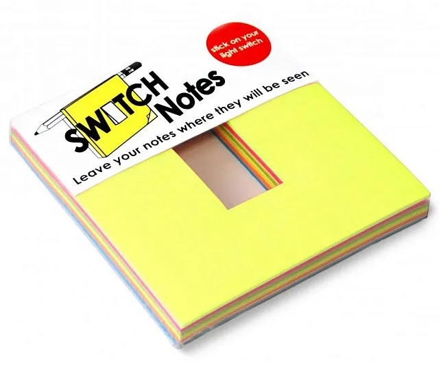 Never Forget with Light Switch Sticky Notes