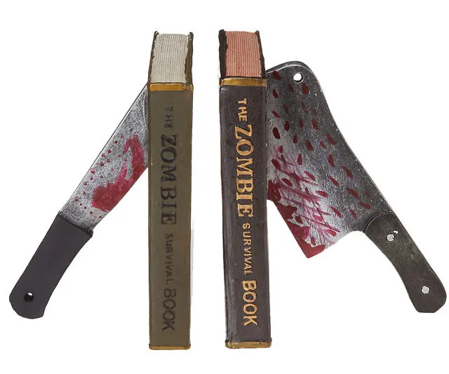 Bloody Cleaver Bookends