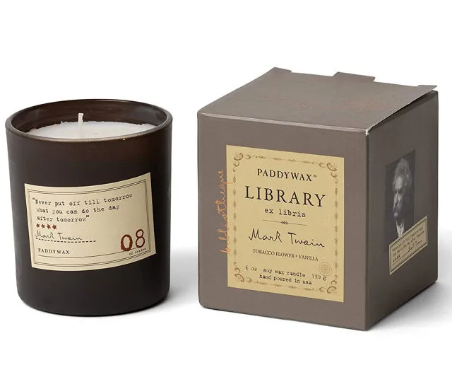 Mark Twain Scented Candle