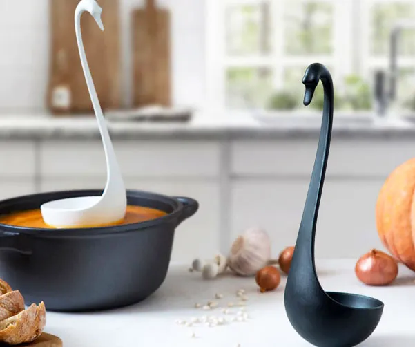 Swan Ladle: Serve Soup with Style
