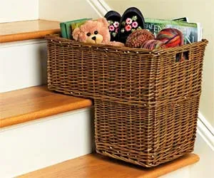 Clever Staircase Basket