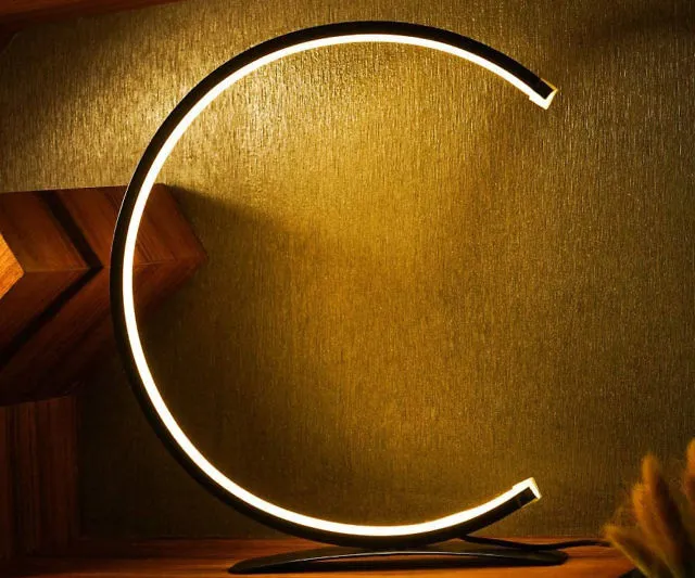 Modern C Shape Table Lamp