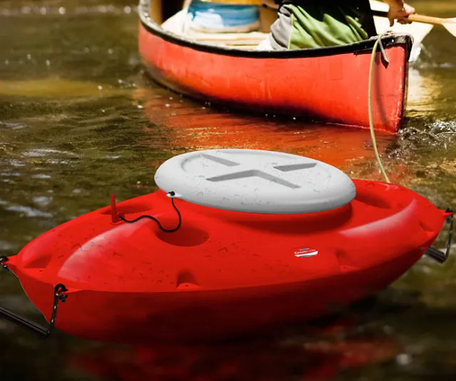 Floating Drink Cooler for Kayak Adventures