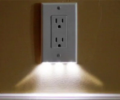Automatic Illuminated Outlet Covers