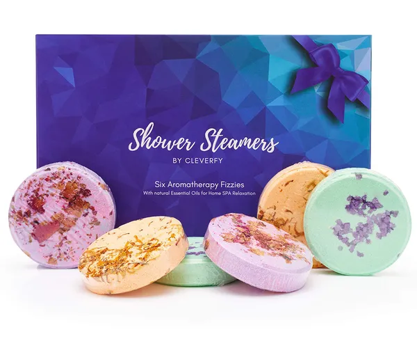 Relaxation with Aromatherapy Shower Steam Bombs