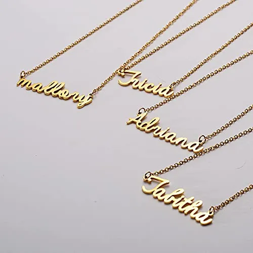 Awegift Personalized Name Necklace