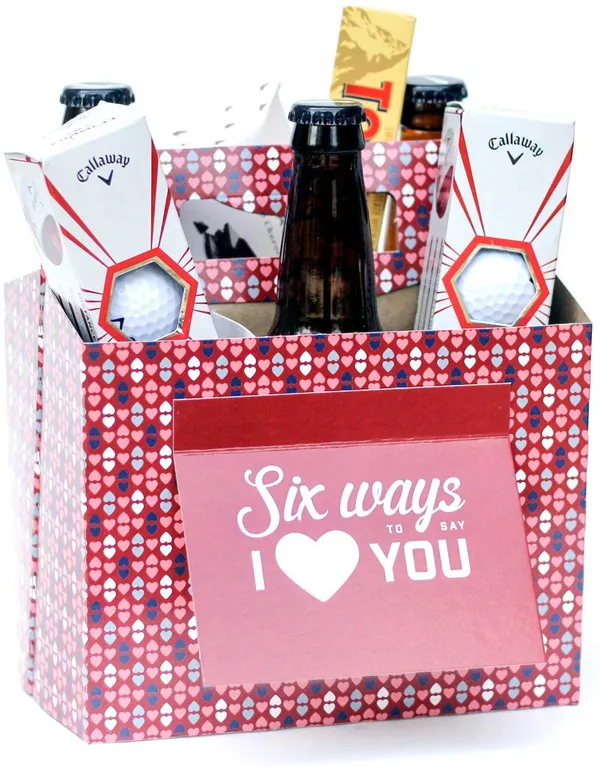 Raise a Toast with the Six Pack Greeting Card Box