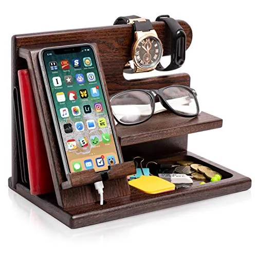 Wooden Phone Docking Station