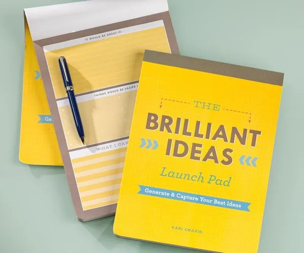 Brilliant Ideas Launch Pad Notepad