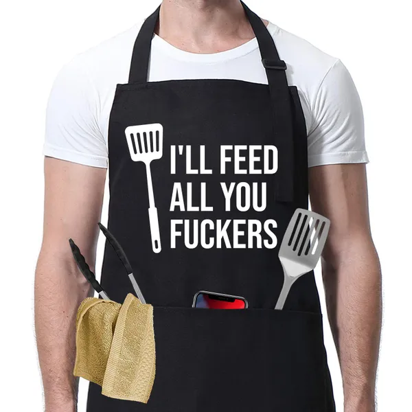 I'll Feed All You Effers Apron