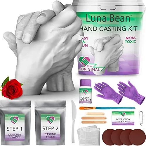 DIY Plaster Hand Holding Cast Mold Kit