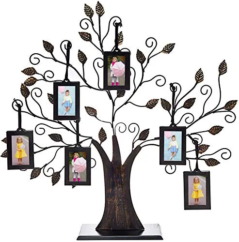 Stunning Metal Family Tree Picture Frame