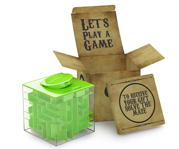 Money Maze Puzzle Box