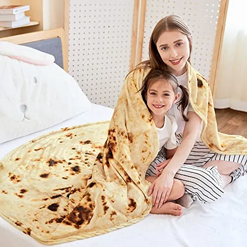 Get Cozy and Have Fun with the CASOFU Tortilla Blanket