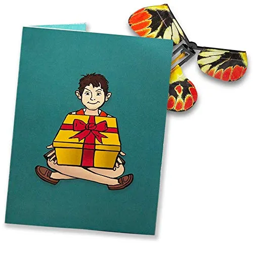 DIY Magic Flying Butterfly Card