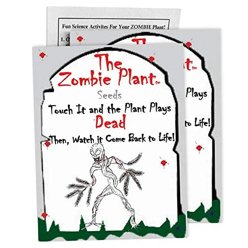 Play Dead with Zombie Plant Seed Packets