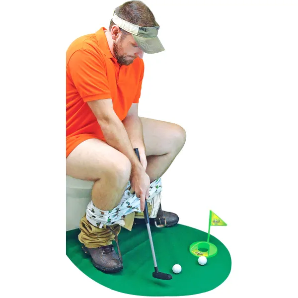 Putt Your Way to Fun with Potty Putter Toilet Golf Game