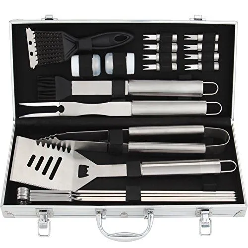 20-Piece BBQ Grill Tool Set