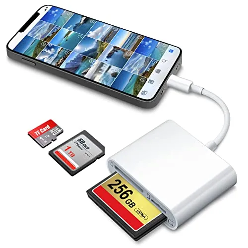 Better Iphone Photo Sharing With DenicMic SD Card Reader