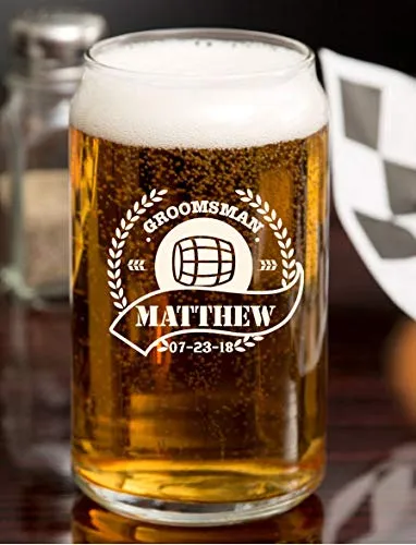 Raise a Toast with Personalized Beer Pint Glass