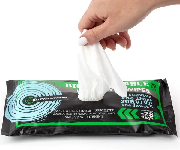 Portable Full Body Shower Wipes