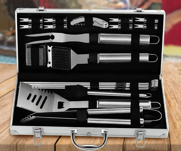 Heavy Duty BBQ Grill Tools Set