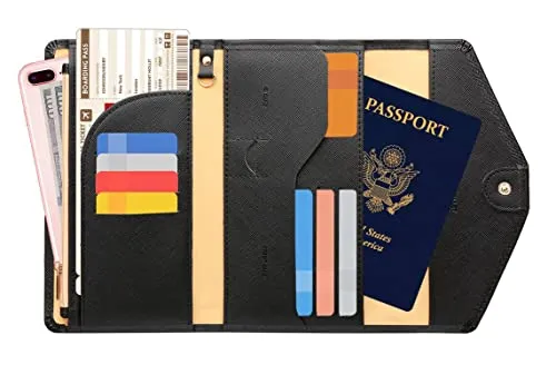 Zoppen Multi-Purpose RFID Blocking Travel Wallet