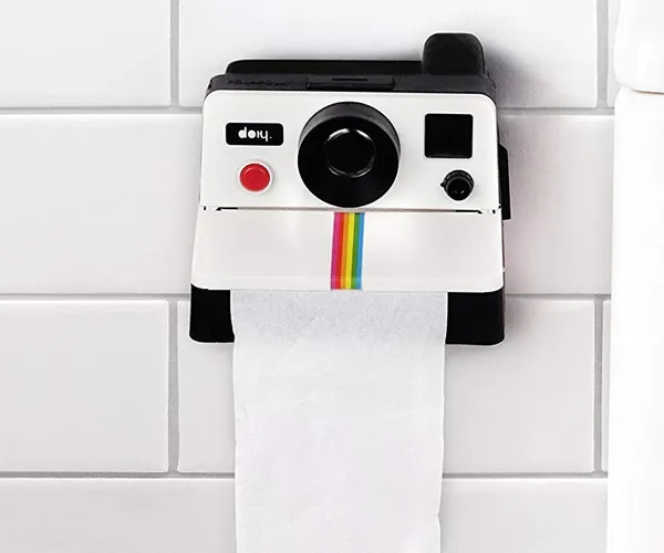 Funny Camera Shaped Toilet Paper Holder