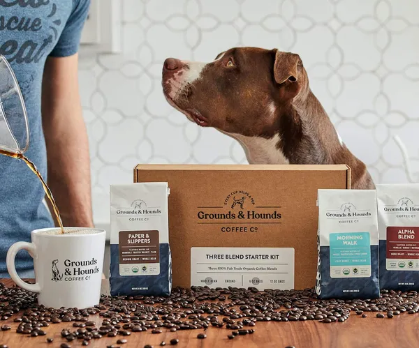 Delicious Coffee and Support Animal Rescue with Grounds and Hounds