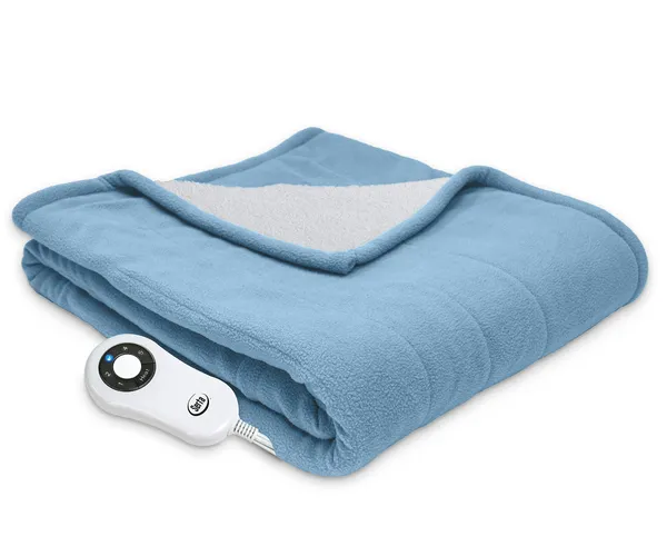 Serta Heated Electric Throw Blanket