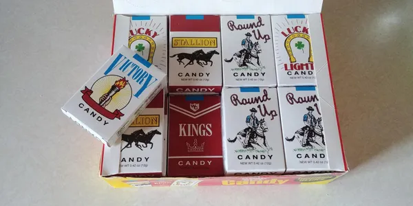 Delightful Candy Cigarette Packs