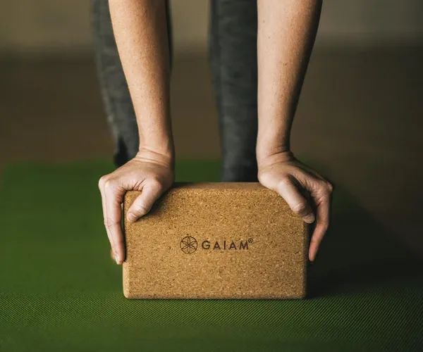 Enhance Your Yoga Practice with the Gaiam Cork Yoga Brick
