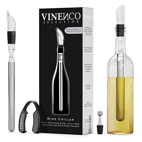 Wine Chiller and Decanter Set