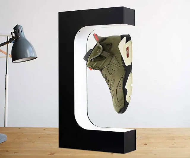 Wow Your Guests with the X-FLOAT Levitating Shoe Display