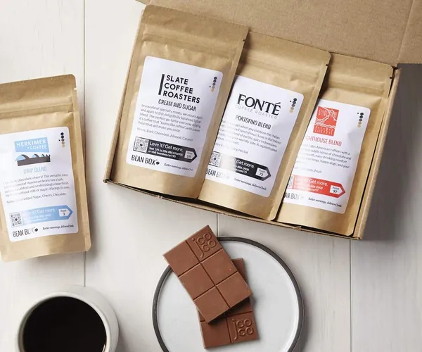 Bean Box Gourmet Chocolate Coffee Sampler Set