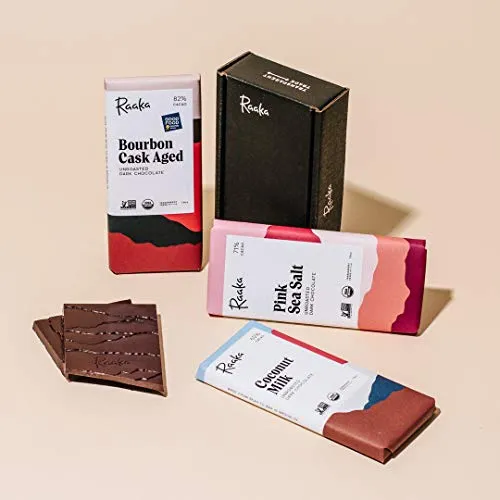 Raaka Gourmet Chocolate Trio