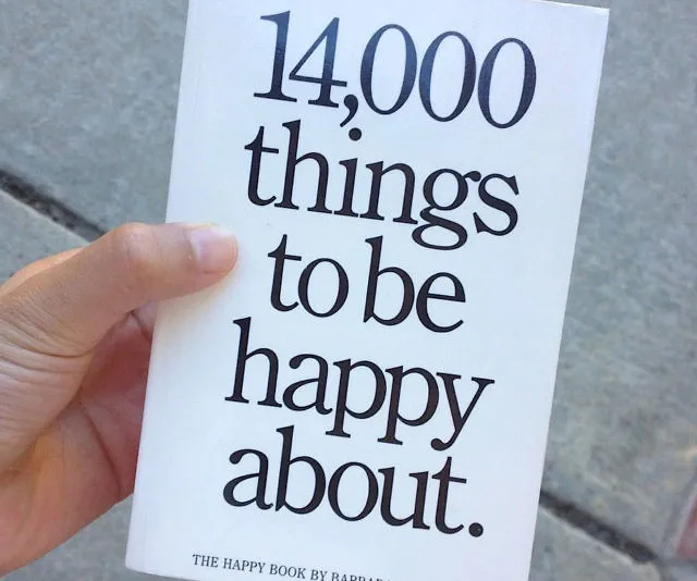 14,000 Things To Be Happy About Book