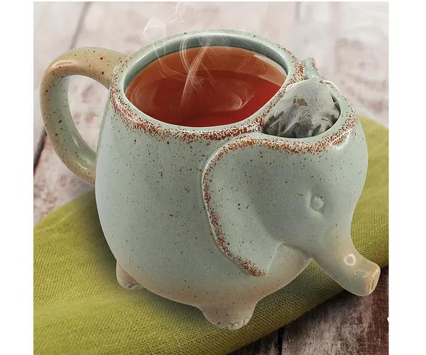Sip in Style with Elephant Tea Mug