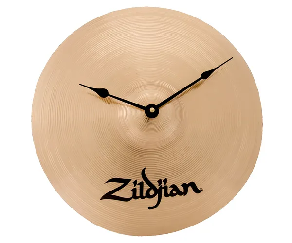 Strike a Beat with Zildjian Cymbal Clock