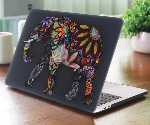 Stylish Elephant Laptop Cover