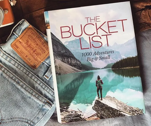 Start Chasing Your Dreams With The Bucket List Book