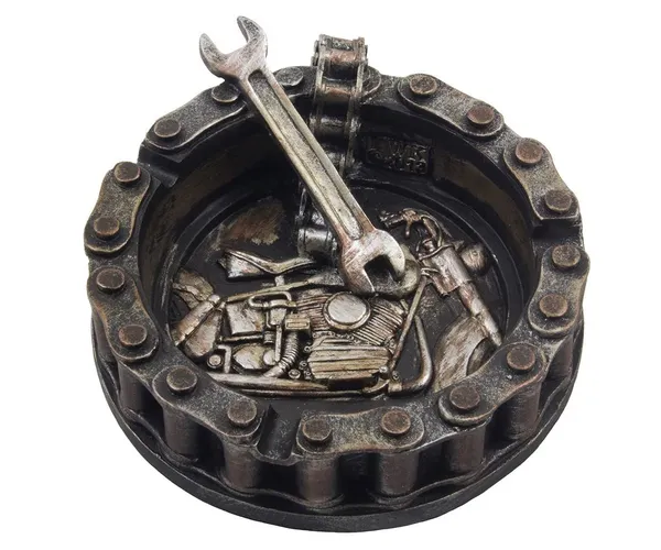 Rev Up Your Smoking Experience with the Motorcycle Chain Ashtray