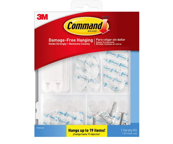 Decorate with Ease: 3M Command Strips Variety Pack
