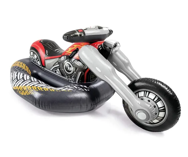 Cruise the Pool in Style with Intex Motorcycle Ride-On Toy