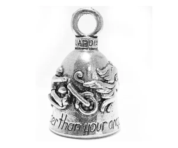 Luck and Safety to Your Ride With Guardian Angel Charm