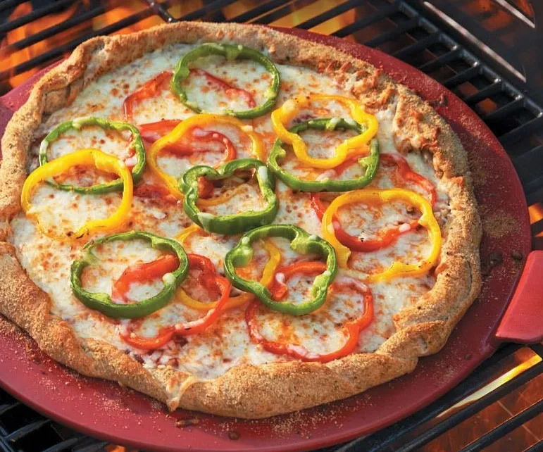 Pizza Perfection with the BBQ Pizza Baking Stone