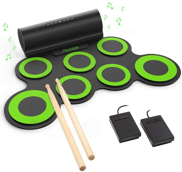 Drums Without Bums with the Paxcess Electronic Drum Set