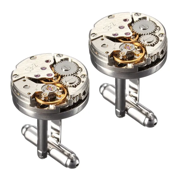 Steampunk Watch Cufflinks: The Perfect Gift for Your Special Occasions